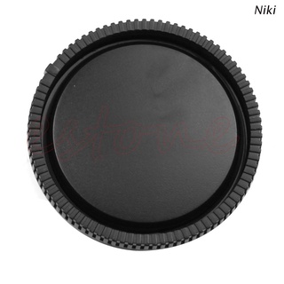 Niki 1pc Rear Lens Cap for Sony E-Mount NEX-3 NEX-5 Black