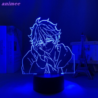 โคมไฟตั้งโต๊ะ Led ลายอนิเมะ Kisumi Shigino 3d ของขวัญวันเกิด สําหรับตกแต่งห้องนอน