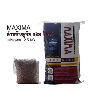 Maxima อาหารสุนัข สำหรับสุนัขโต ขนาด 2.5kg