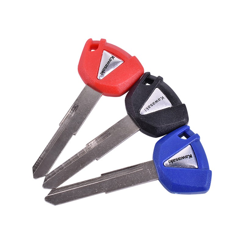 รถจักรยานยนต์กุญแจเปล่าตัวอ่อน Kunci Gonsang สําหรับ Kawasaki Er6 Er6n Er6f versys 650 ninja650 Z800