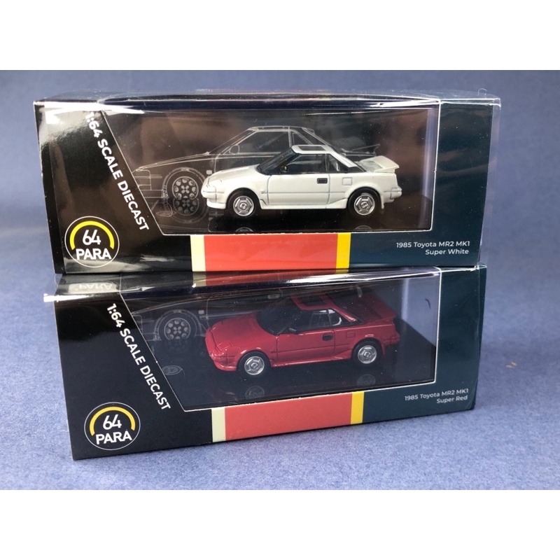 🔹Toyota MR2 MK1 (1985) Scale 1:64 ยี่ห้อ Para64