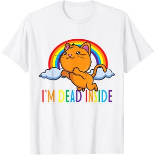 เสื้อยืด พิมพ์ลาย Im Dead Inside สําหรับผู้ใหญ่Size S-5XL