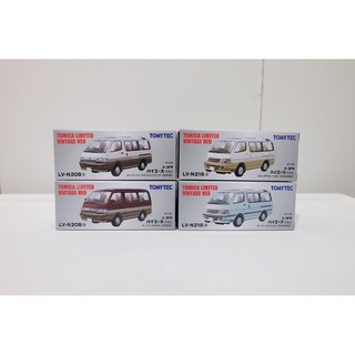 TOMYTEC TOMICA LIMITED VINTAGE TOYOTA HIACE WARGON SCALE 1/64 รถโมเดล รถเหล็ก รถของเล่น