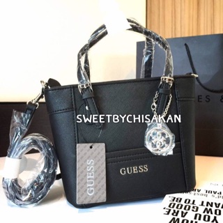 NO.108  GUESS SAFFIANO MINI CROSS BODY BAG