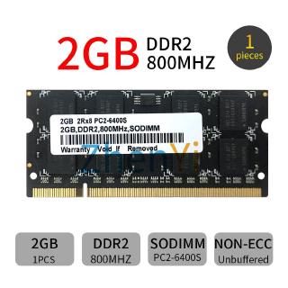 2 gb ddr 2 800 mhz pc 2-6400 s 200 pin เมมโมรี่การ์ดสีดําไม่มี ecc sodimm AD22