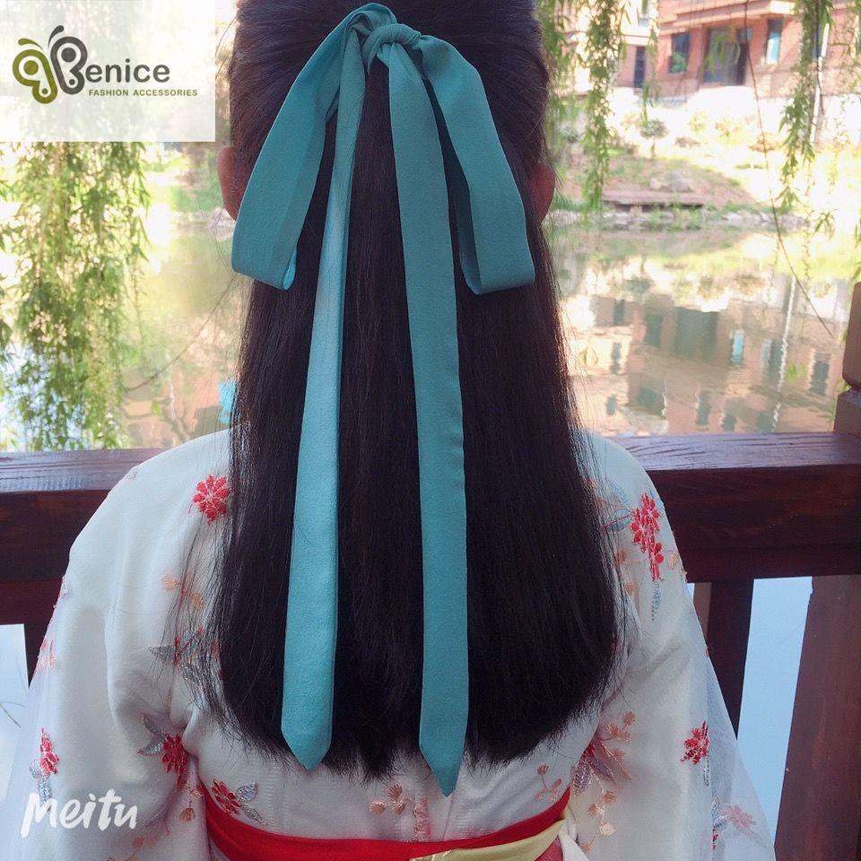 เข็มขัดหนังแท้สายรัดเอวเข็มขัดหัวแฟชั่นรัดหน้าท้องรัดเอวคลาสสิกหัวเชือก hairband โบราณริบบิ้นพู่ ใหม่โบว