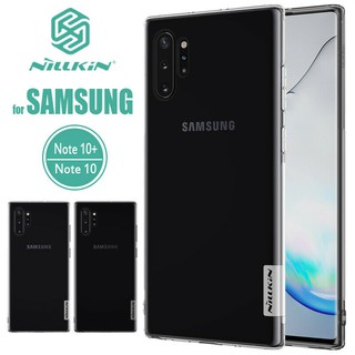 *พร้อมส่ง Nillkin เคส สำหรับ Samsung Galaxy Note 10 Note 10 Plus รุ่น Nature Slim Clear TPU