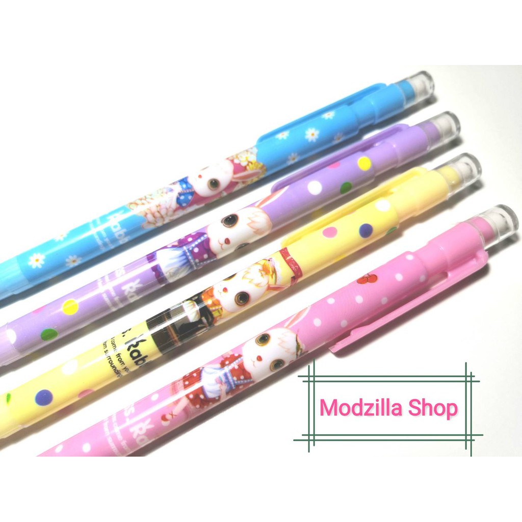 ดินสอกด 0.5 ด้ามสี ลายน่ารัก - รูปที่ 2