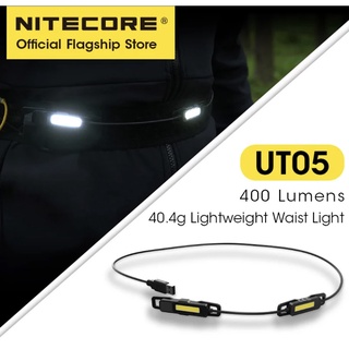 พร้อมส่ง NITECORE UT05 ไฟหน้าเอว Light แยกประเภท Lumen Ultra น้ำหนักเบา Outdoor Camping Trekking เดินป่า CRI สูง COB