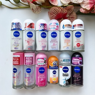 40, 50 ml. ผลิต 06/22 Nivea Roll On นีเวีย โรลออน ลดเหงื่อ และระงับกลิ่นกาย