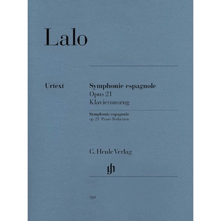 (Violin and Piano)LALO SYMPHONIE ESPAGNOLE FOR VIOLIN AND ORCHESTRA IN D MINOR OP. 21 Violin and Piano  (HN709)