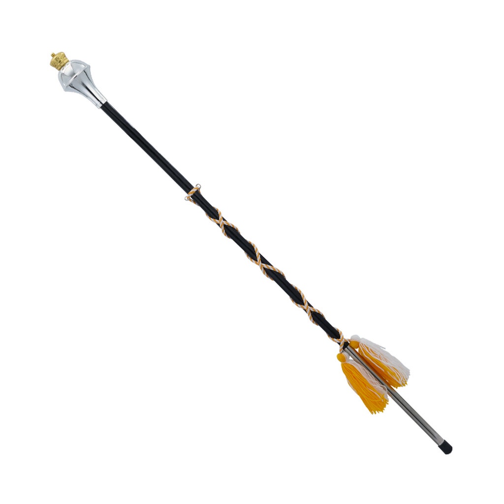 Custom ไม้คฑา รุ่น Eco-Lite ไม้ดรัมเมเยอร์ พู่ไหม ยอดมงกุฏ 110 cm by Churairat Music