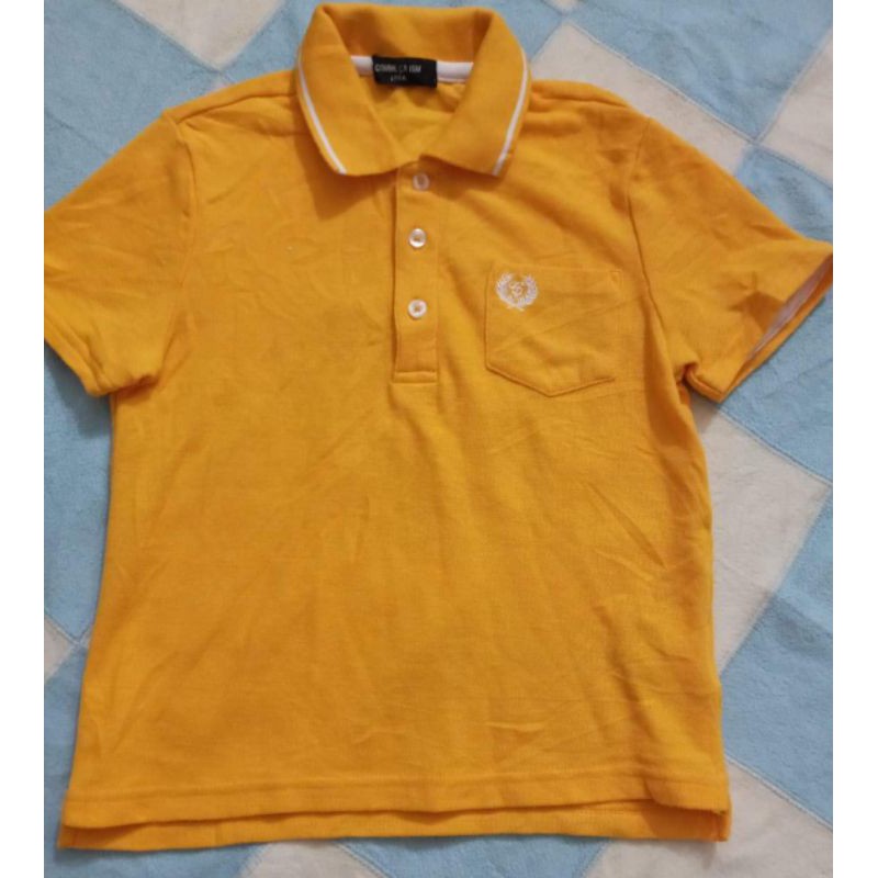 เสื้อคอปก เด็กผู้ชาย งานแบรนด์COMME CA ISMไซส์110   มือ2 สภาพใหม่