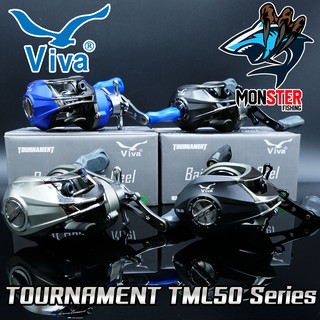 รอกตกปลา รอกหยดน้ำวีว่า  VIVA TOURNAMENT TML50 (หมุนซ้าย)