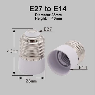 อะแดปเตอร์แปลงซ็อกเก็ตฐานหลอดไฟ E12 E14 E17 E27 E40 B22 GU5.3 MR16 GU10 G4 G9 G24 สําหรับหลอดไฟ