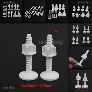moonking 4x toilet seat hinge bolts replacement screws fixing fitting kit repair tools