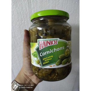 แตงกวา ไฮนิช Hainich แตงกวาดอง 670กรัม CORNICHONS