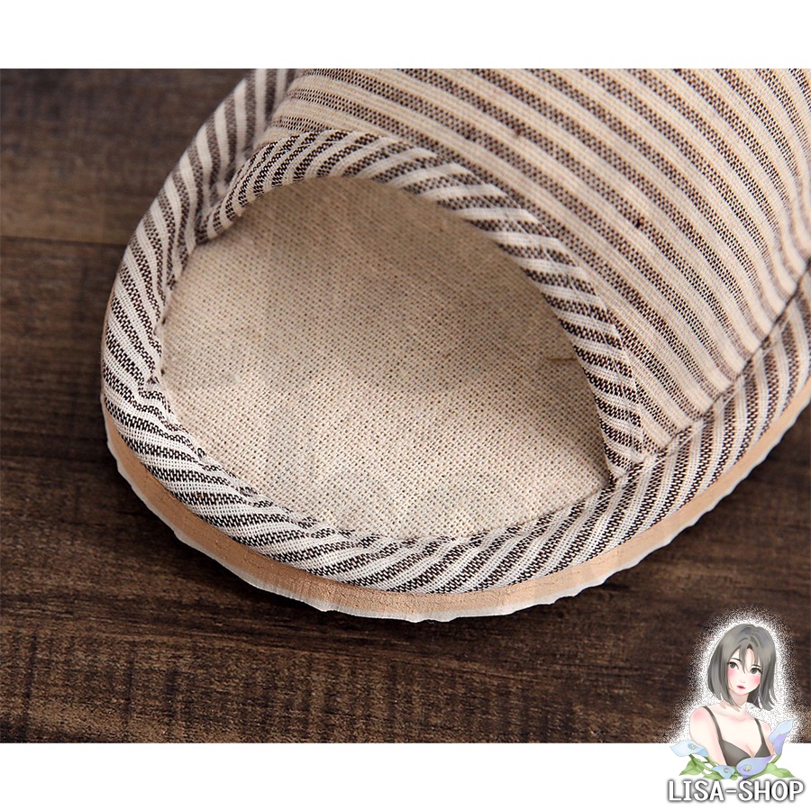 รองเท้าแตะใส่ในบ้าน พื้นนิ่ม ลายทาง มี 5 สี พื้นกันลื่น ขนาดไซซ์แบบคร่อม T67