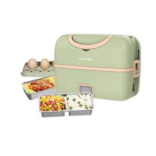 [เหลือ 509 บ. โค้ด LIFEZWKT] Liven FH-18 Electric lunch box กล่องอุ่นอาหาร ไฟฟ้า กล่องข้าวไฟฟ้า ปิ่นโต กล่องข้าว