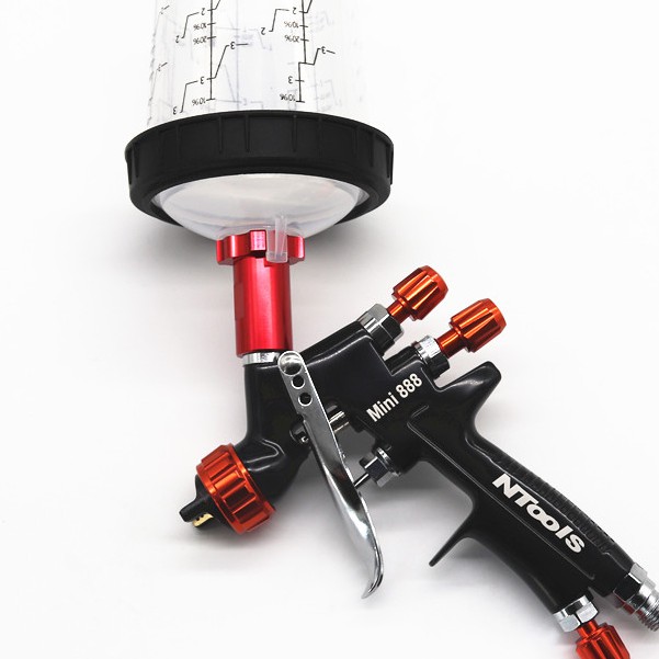 R500 spray gun LVLP SPRAY GUN air spray gun PPS spray gun cup adapter