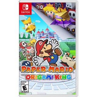 ผ่อนได้ 0% Paper Mario The Origami King for Nintendo switch ภาษาอังกฤษ แผ่นใหม่ในซีล ตรงปก