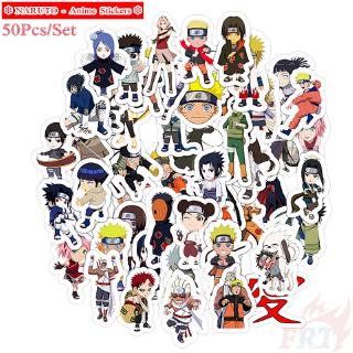 ❉ Naruto - Series 07 Mini Anime สติ๊กเกอร์ ❉ 50Pcs/Set Uzumaki Naruto Uchiha Sasuke DIY Fashion Decals Doodle สติ๊กเกอร์