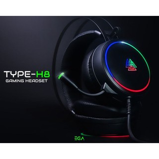 หูฟังเกมมิ่ง EGA (7.1) TYPE H8 GAMING HEADSET  Surround Sound (ประกัน 2 ปี)