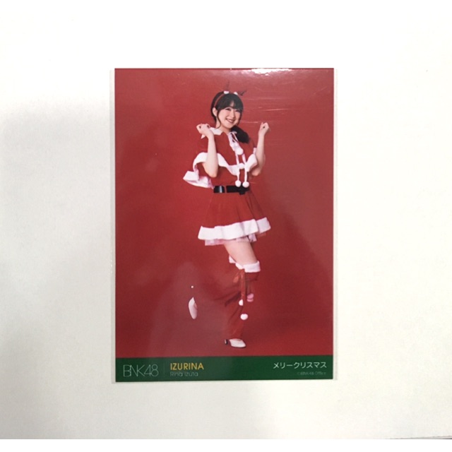 Photo Set อิสึรินะ BNK48 ชุด Christmas  ของแท้ จาก Official