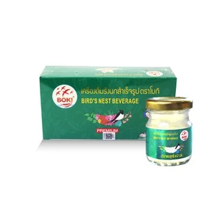 BOKI เครื่องดื่มรังนกสำเร็จรูป พรีเมียม 42ml x 3 รังนกเพื่อสุขภาพ Bird’s nest beverage Premium