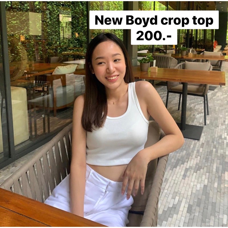 ❌ขายแล้ว❌ Boyd crop top ของ toplist.bkk