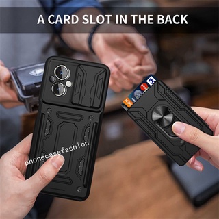 เคสโทรศัพท์สําหรับOPPO reno 8 7 Z 8Z 7Z 8T 13 11 Pro 13F 11F reno8 T 4G 5Gปลอกแข็งเกราะShockProofแหวนขาตั้งผู้ถือช่องใส่การ์ดฝาครอบ