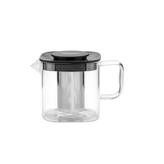 Tramontina กาแก้วสำหรับชงชามีที่กรองชา ปริมาณ 600 มล. / glass and stainless steel teapot with infuser 600 ml.