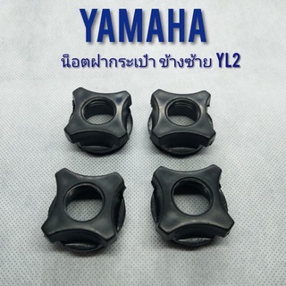 น็อตยึดฝากระเป๋า yl2 น็อตยึดสวิทช์กุญแจ yamaha yl2 (ข้างซ้าย) 1ตัว