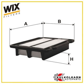 WIX กรองอากาศ CHEVLORET อาวิโอ 1.4/1.6 ปี11, Spin 1.5 ปี13 (WA9439)