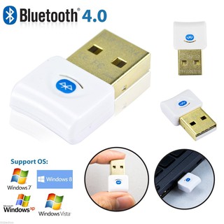 NEW2018!!! ตัวรับสัญญาณบลูทูธ 4.0 Mini USB Bluetooth V4.0(สีดำ)