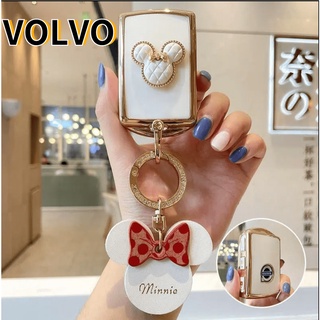 VOLVO key case S60 S90 XC40 XC60 XC90 V40 V60 V90 cartoon Mickey bow cute TPU key case