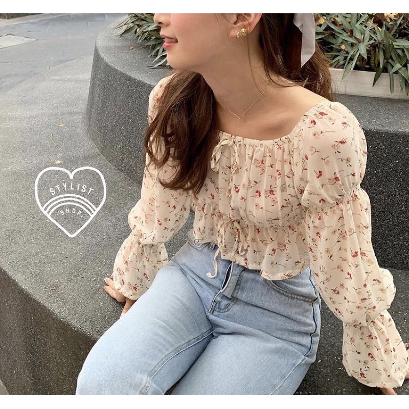 เสื้อปาดไหล่ ร้านstylist shop
