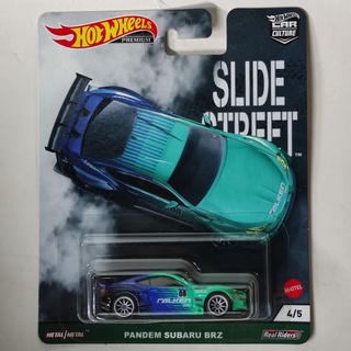 hotwheels panden Subaru brz falken ล้อยาง ท้องเหล็ก