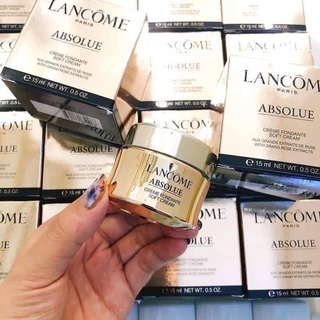 ครีม Lancome Absolue Soft Cream With Grand Rose Extracts 15ml.