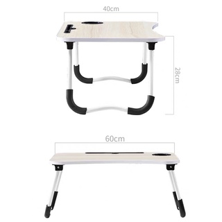 โต๊ะพับญี่ปุ่น ขาพับเก็บได้ 60x40 CM โต๊ะญี่ปุ่น โต๊ะคอม โต๊ะพับ โต๊ะคร่อม แบบพกพาโต๊ะ #5