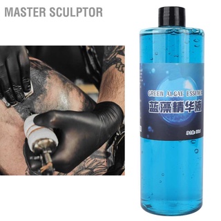 [ลดล้างสต๊อก]Master Sculptor Tattoo Blue Soap Solution Relieve Swelling Cleansing Soothing Liquid Supply 500ml