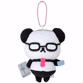 แท้ 100% จากญี่ปุ่น พวงกุญแจ คุณลุงแพนด้า Uncle Panda Commuting In Ver Mascot  Ball Chain
