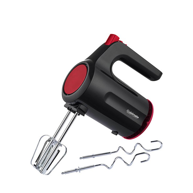 CUIZIMATE Hand Mixer เครื่องผสมอาหารมือถือ สีแดง-ดำ Red-Black Color