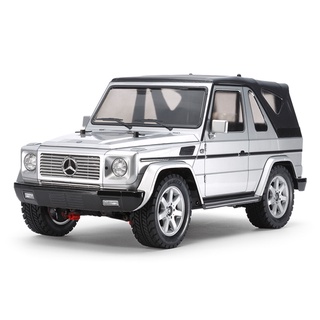 TAMIYA 58635 ชุดประกอบ MF-01X พร้อมบอดี้ 1/10 R/C Mercedes-Benz G 320 Cabrio (Silver Painted Body)ทำสีมาแล้ว