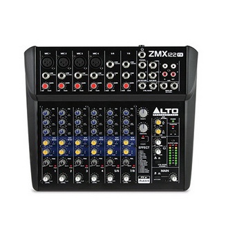 alto mixer อัลโต มิกซเซอร์ (มือสองสภาพใหม๋) มิกเซอร์ ALTO ZMX122FX เอฟเฟค Alesis 4 ไมค์ / 2 สเตอริโอ