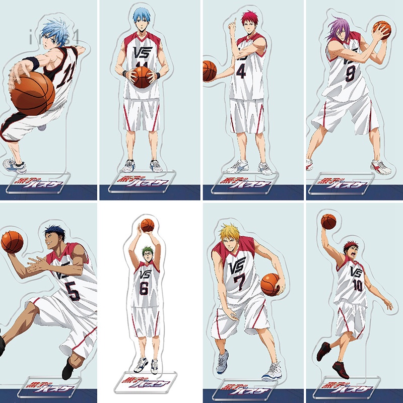 ฟิกเกอร์สแตนดี้อะคริลิค Kuroko No Basketball Kuroko's Basket Akashi Seijuro สําหรับตกแต่งโต๊ะ