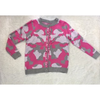 เสื้อแขนยาวแจ็คเก็ต สีชมพู