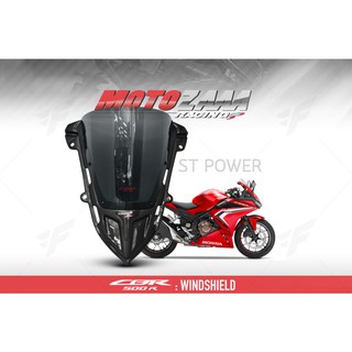 ชิวหน้า MOTOZAAA For Honda CBR 500R 2019 V.1 ที่บังลมรถมอเตอร์ไซค์ ชิวหน้าบิ๊กไบค์