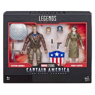 Hasbro Marvel Legends 80th Anniversary Captain America &amp; Peggy Carter