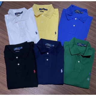 เสื้อโปโลเชิ้ต โปโล ราล์ฟ ลอเรน POLO RALPH LAURENรุ่น  CUSTOM SLIM FIT